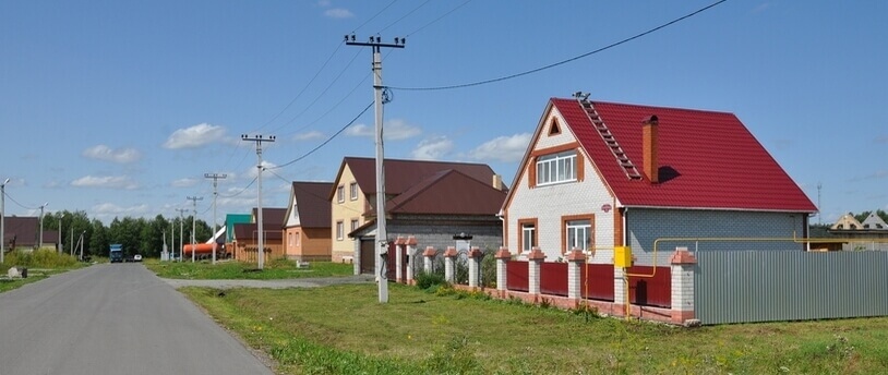 сельские дома