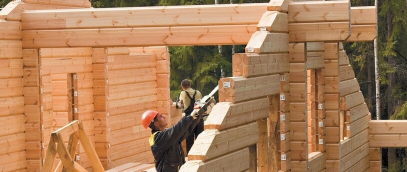 стройка деревянного дома