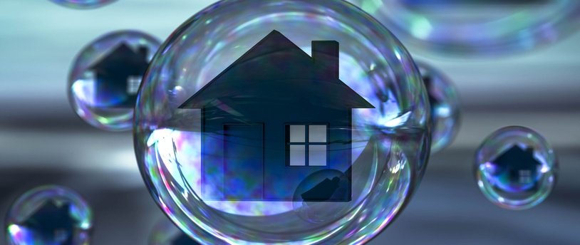 макет дома в пузыре
