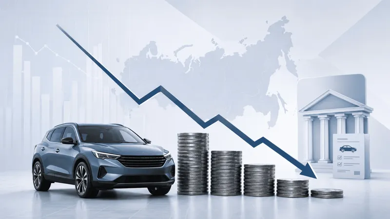 Автокредиты в России снизились