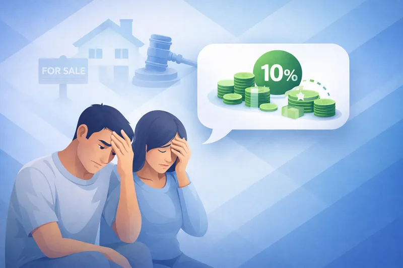 Банкротам будут возвращать 10% от продажи единственного жилья