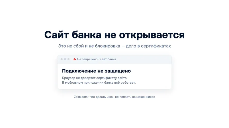 Сайты Сбербанка, ВТБ и других банков не открываются: что делать