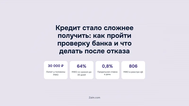 Кредит стало сложнее получить: как пройти проверку банка и что делать после отказа