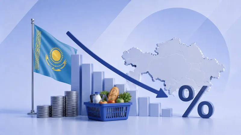 Рынок ожидает замедления инфляции в Казахстане
