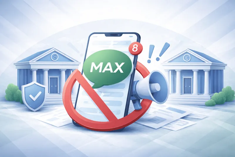 Банки выступили против навязывания мессенджера MAX клиентам