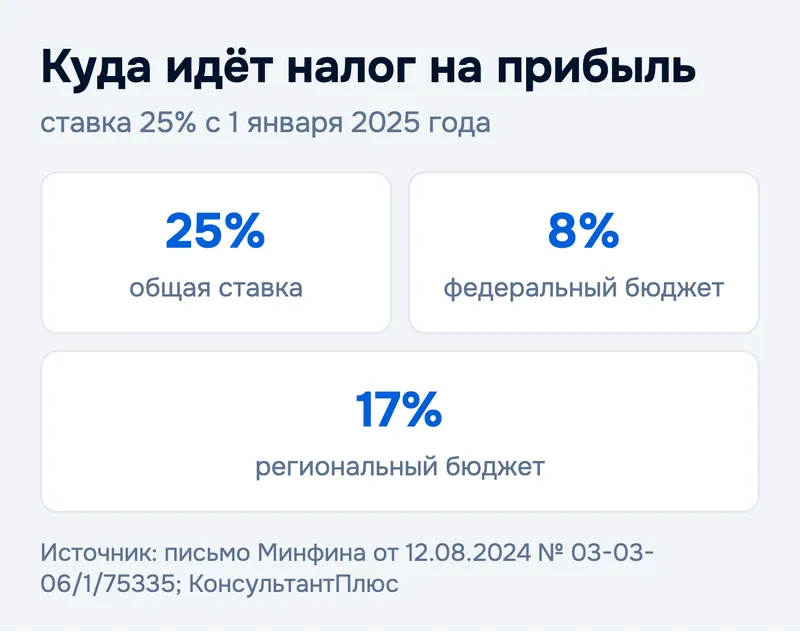 Куда идёт налог на прибыль