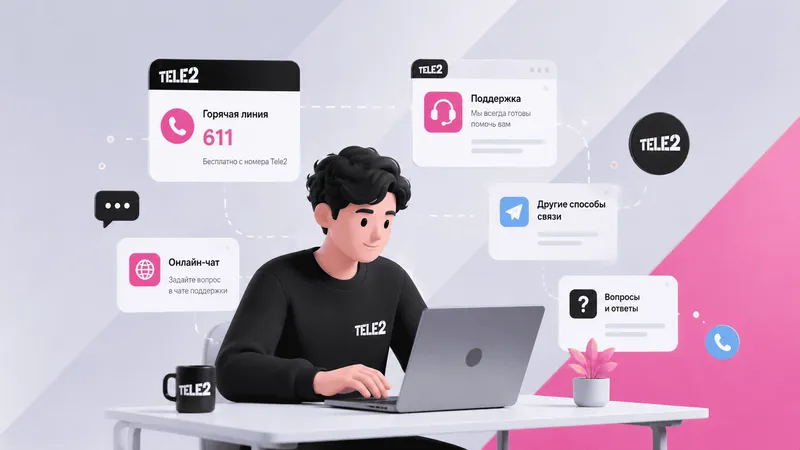 Горячая линия Tele2: как связаться с оператором