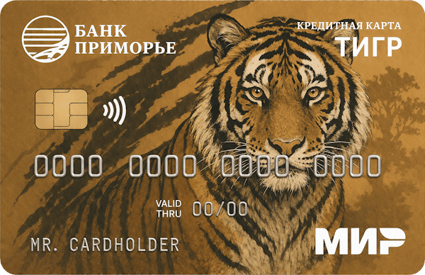 Кредитная карта «Тигр»