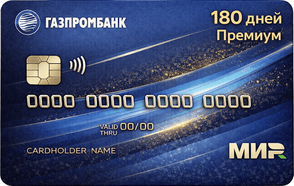 Кредитная карта «180 дней Премиум»