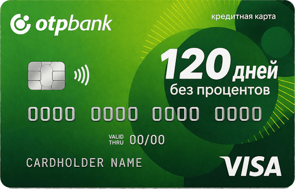 Кредитная карта «120 дней без процентов»
