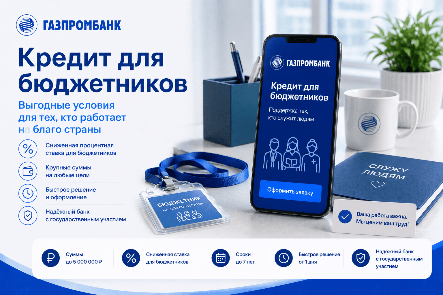 Кредит «Кредит для бюджетников»