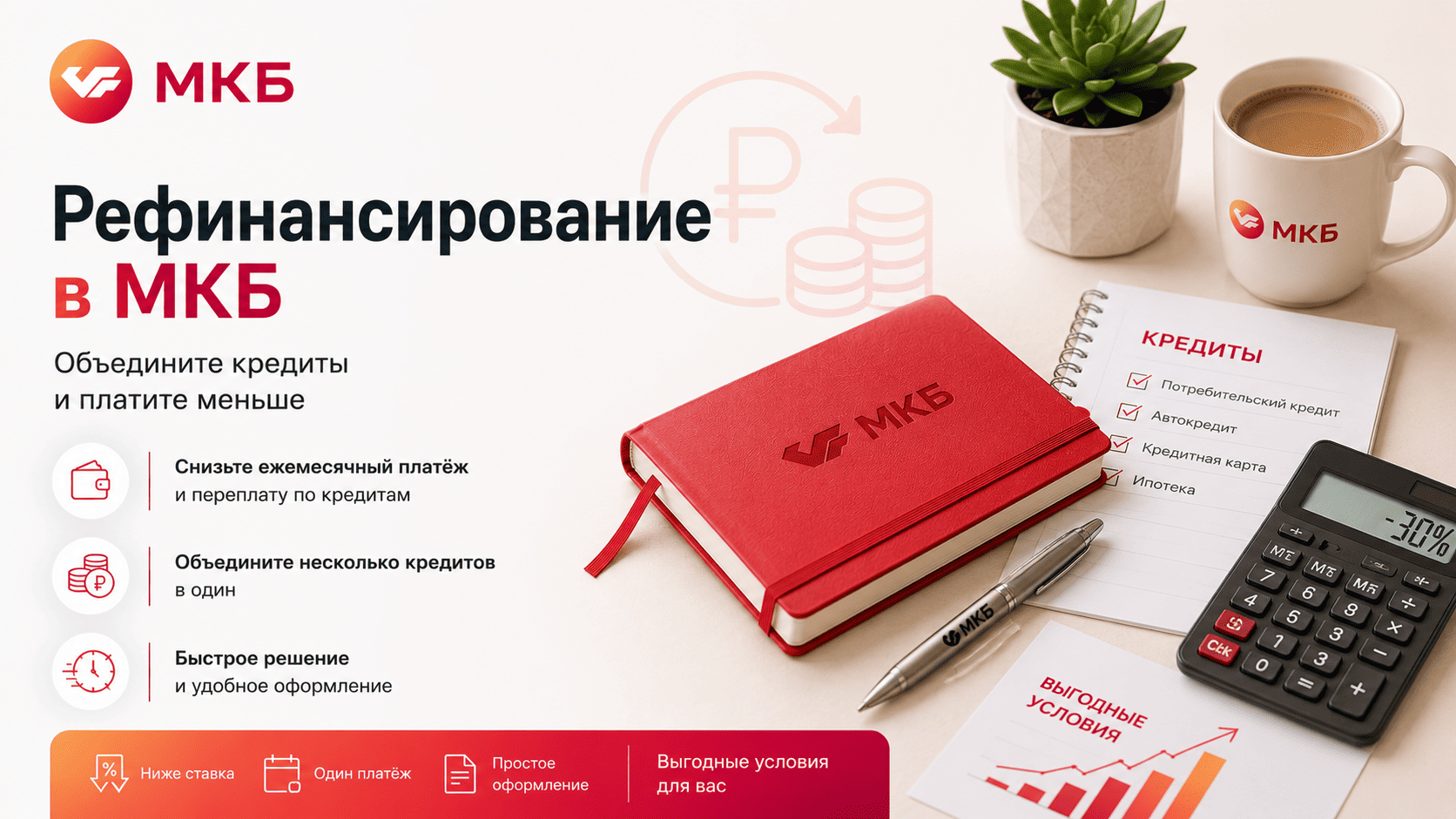 Кредит «Рефинансирование»