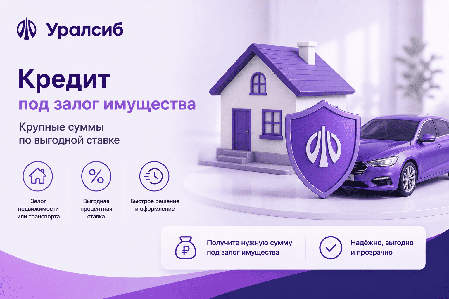 Кредит «Кредит под залог имущества»
