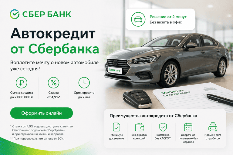 Кредит «Автокредит»