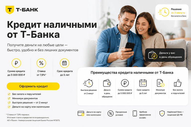 Кредит «Наличными»